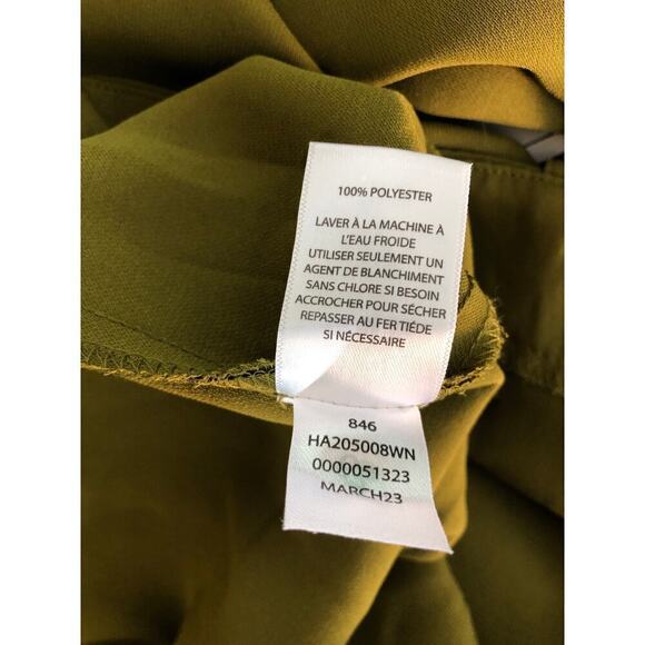 Halogen Wide Leg Pant Utility Work Cargo Trousers in Fir Green NWT Size 2X - Picture 10 of 11